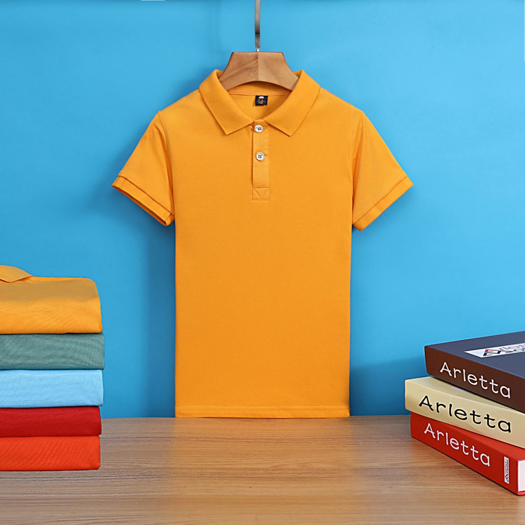 Male and female students short-sleeved school Polo shirt | school ...